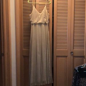 Lulu’s sequin maxi dress. Great bridesmaid dress!!